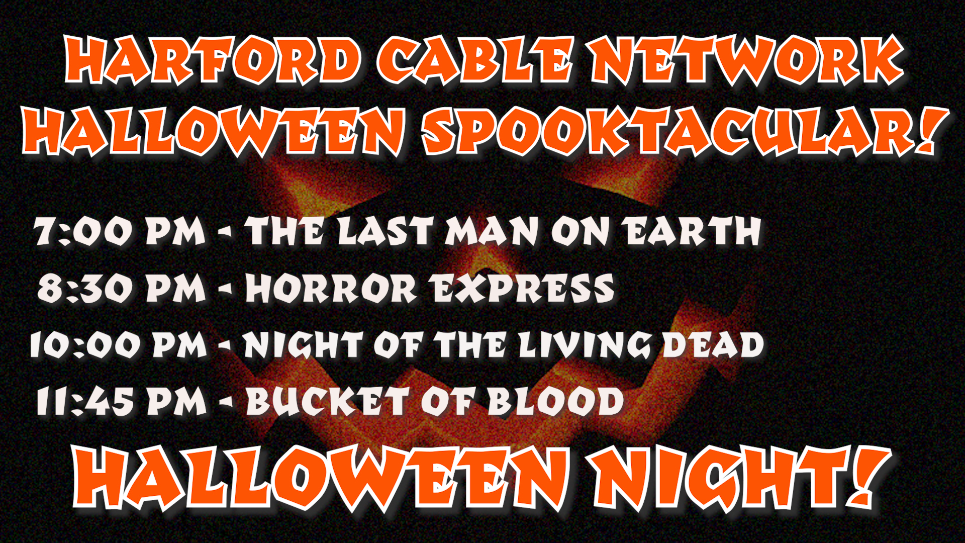 2021 Harford Cable Network Halloween Spooktacular